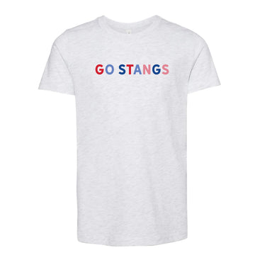 The Go Stangs Multi | Youth Ash Tee