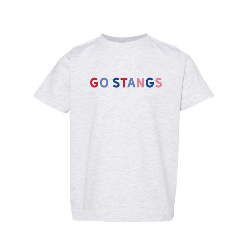 The Go Stangs Multi | Toddler Ash Tee