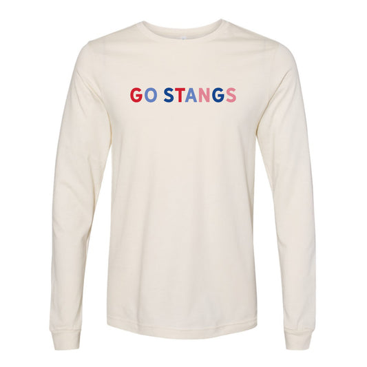 The Go Stangs Multi | Natural Long Sleeve