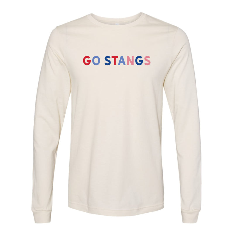 The Go Stangs Multi | Natural Long Sleeve