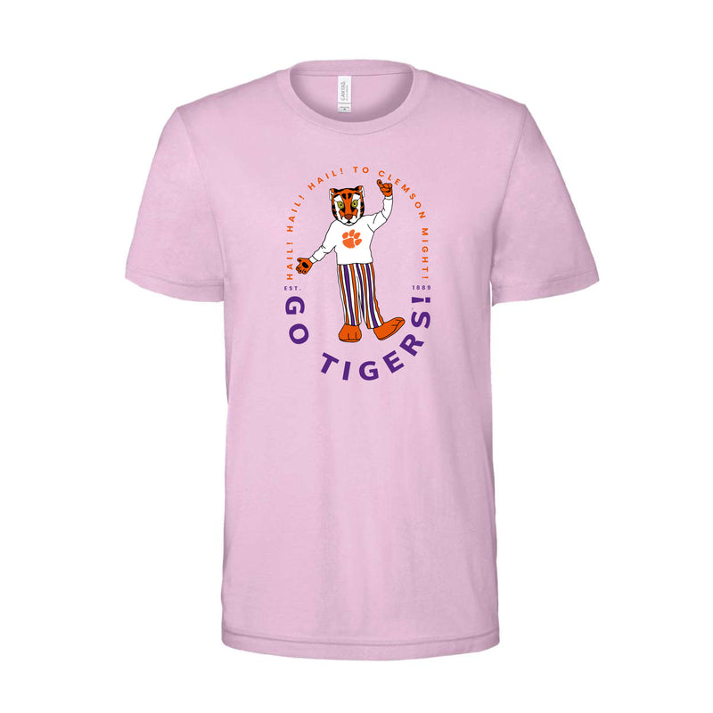 The Go Tigers Clemson Might | Lilac Tee