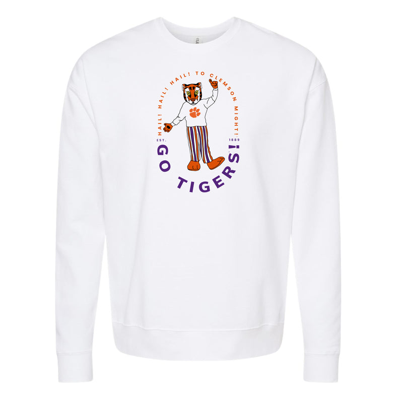 The Go Tigers Clemson Might | White Sweatshirt