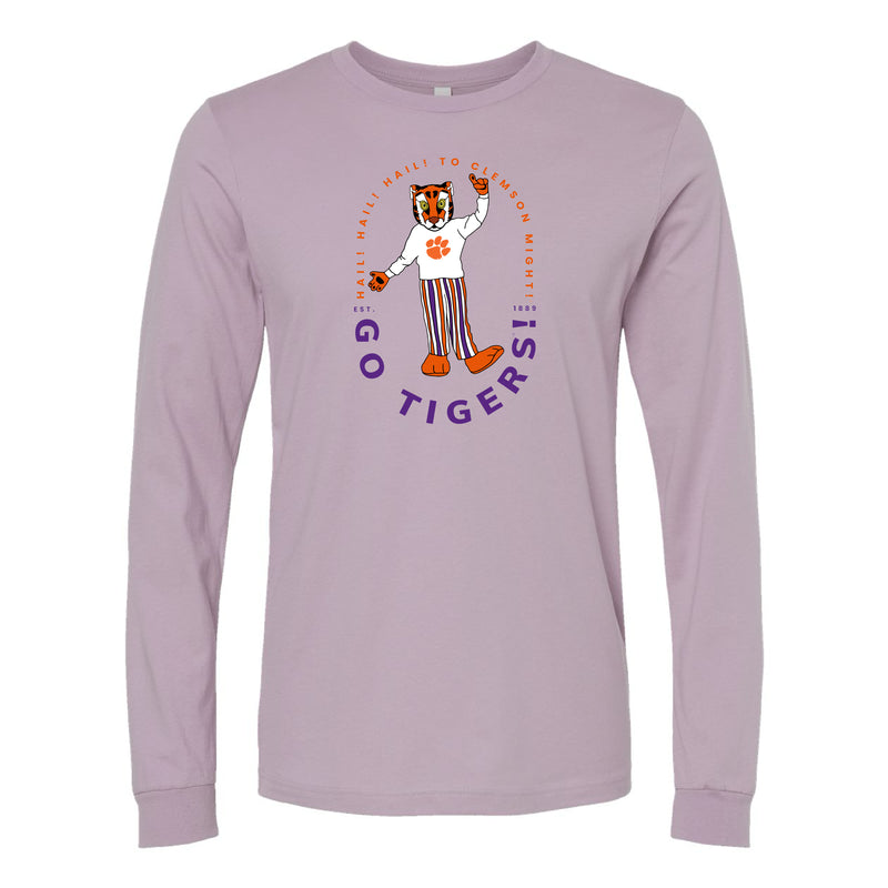 The Go Tigers Clemson Might | Light Violet Long Sleeve