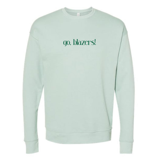 The Go, Blazers! | Dusty Blue Sweatshirt