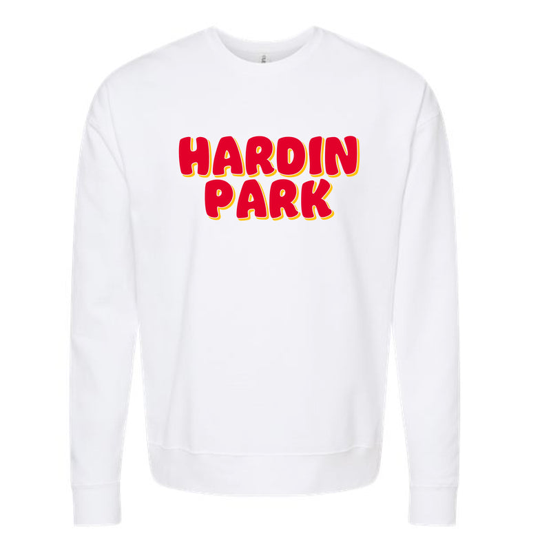 The Groovy Hardin Park | White Sweatshirt