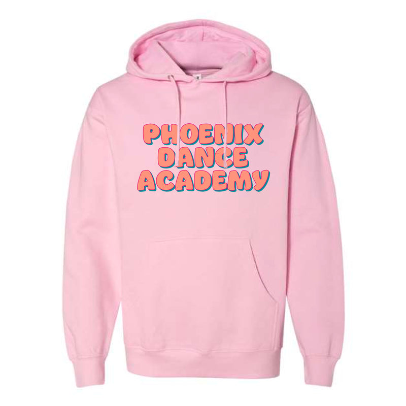 The Groovy Phoenix Dance Academy | Light Pink Hooded Sweatshirt