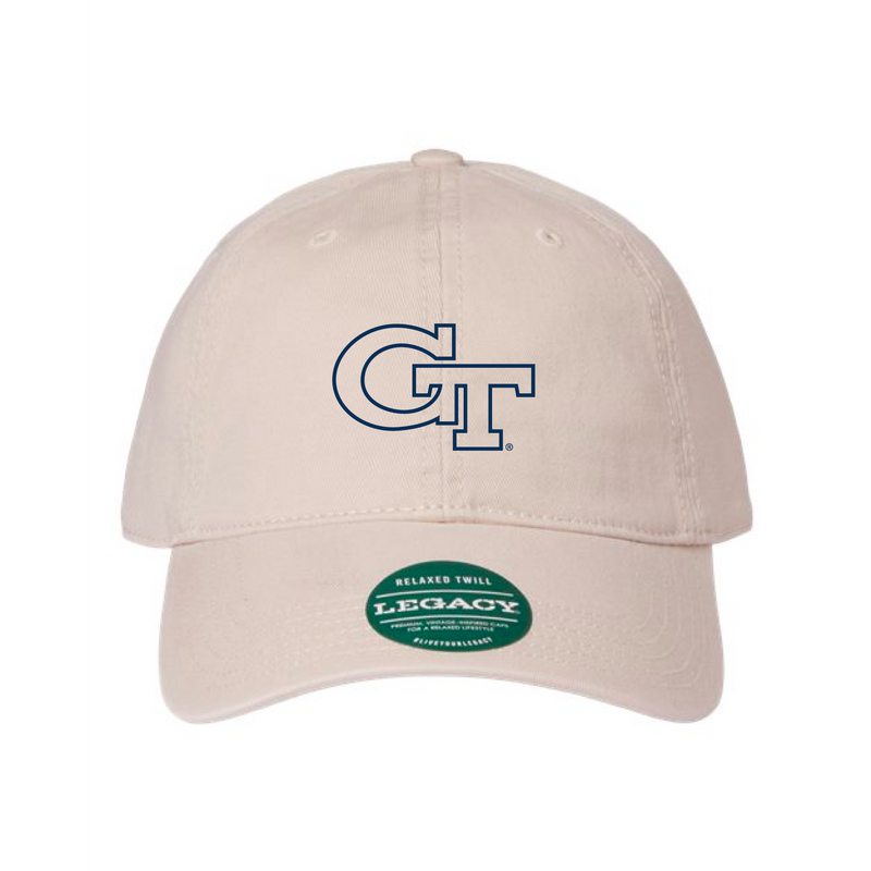 The GT Logo Embroidered | Stone Legacy Dad Hat
