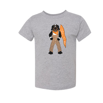 The Game Day Smokey | Toddler Athletic Heather Tee
