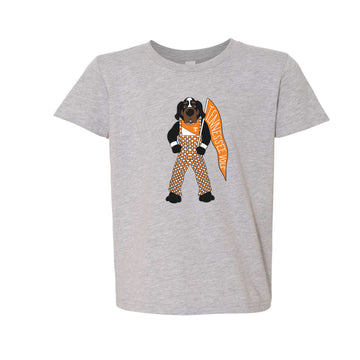 The Game Day Smokey | Youth Athletic Heather Tee