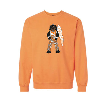 The Game Day Smokey | Adult Tangerine Sweatshirt