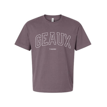 The Geaux Arch Outline | Purple Storm Tee