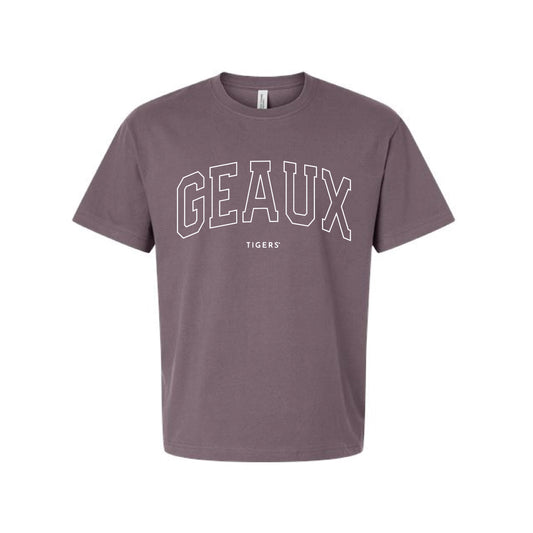 The Geaux Arch Outline | Purple Storm Tee