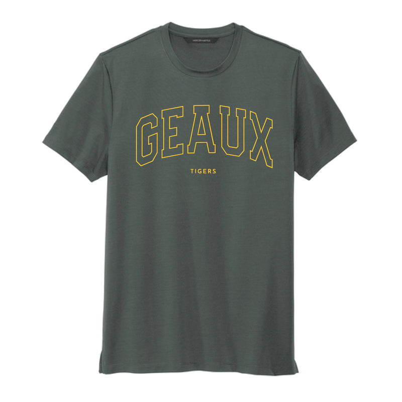 The Geaux Arch Outline | Anchor Grey Jersey Crewneck Tee