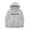 The Geaux Tigers Puff | Youth Light Grey Heather Hoodie