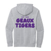 The Geaux Tigers Puff | Light Heather Grey Hoodie