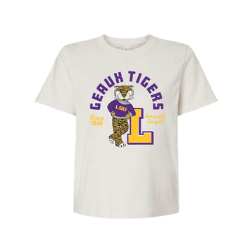 The Geaux Tigers Since 1860 | Vintage White Tee