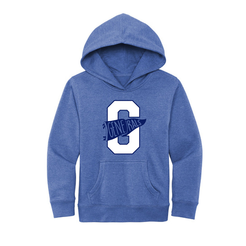 The Generals Flag | Youth Royal Frost Fleece Crew