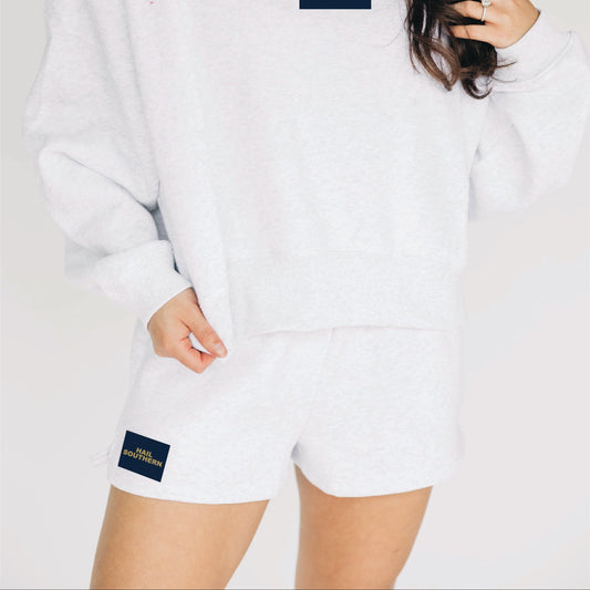 The Becca Shorts Hail Southern Woven Label | Ash