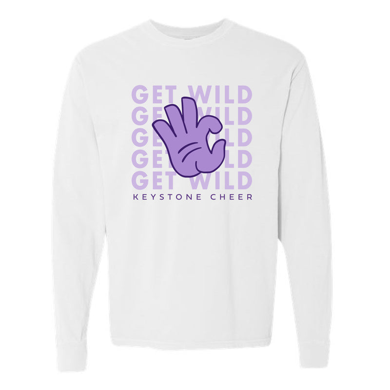 The Get Wild | White Long Sleeve Tee