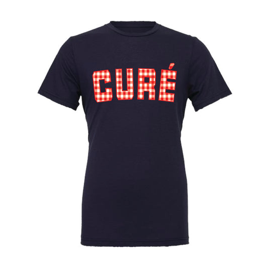 The Gingham Cure' | Adult Navy Tee