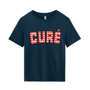 The Gingham Cure' | Adult Navy Tee