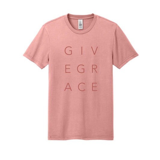 The Give Grace Original | Adult Cactus Rose Pink Tee