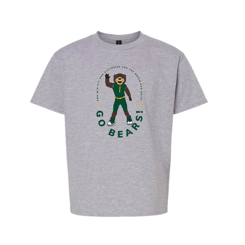 The Go Bears Bruiser | Youth Sport Grey Tee