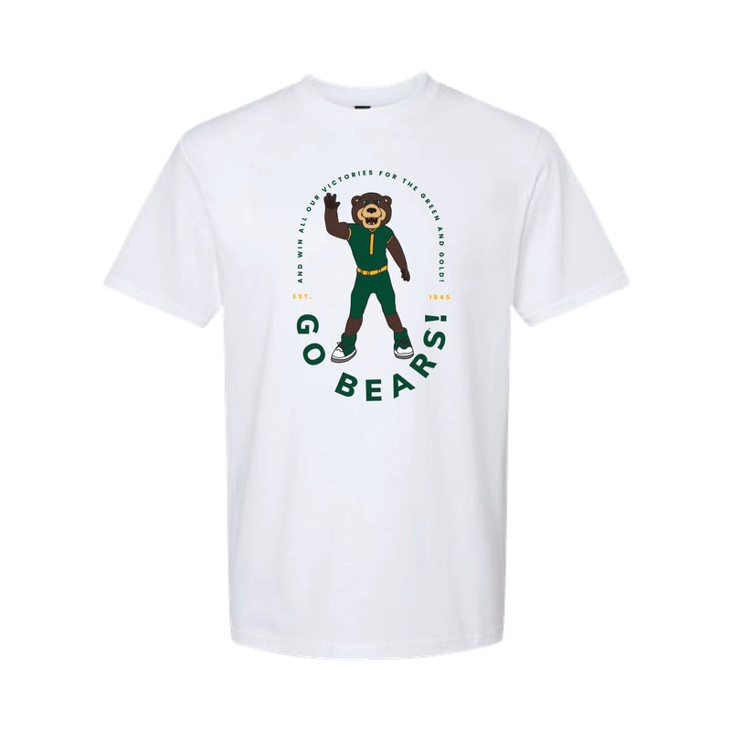 The Go Bears Bruiser | White Tee