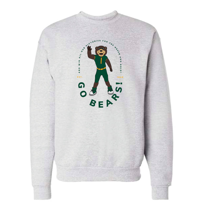 The Go Bears Bruiser | Ash Sweatshirt