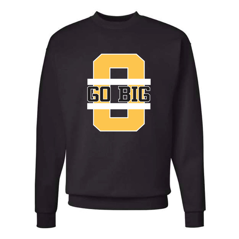 The Go Big O | Black Sweatshirt