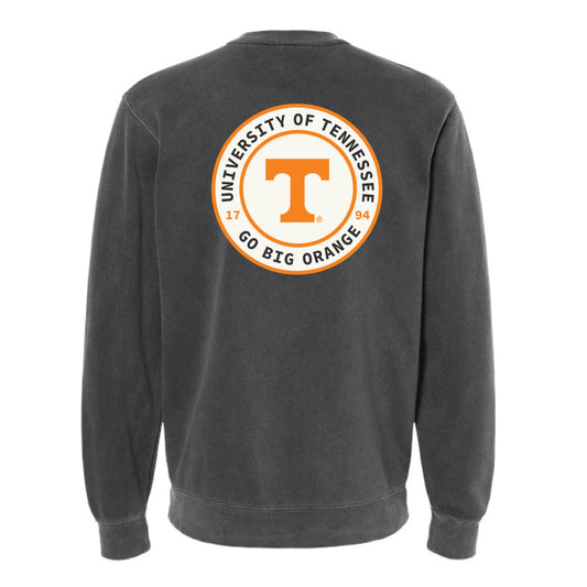 The Go Big Orange Patch | Pigment Black Sweatshirt