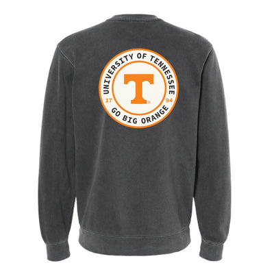 The Go Big Orange Patch | Pigment Black Sweatshirt