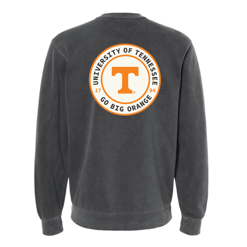 The Go Big Orange Patch | Pigment Black Sweatshirt