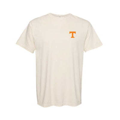 The Go Big Orange Patch | Ivory Tee