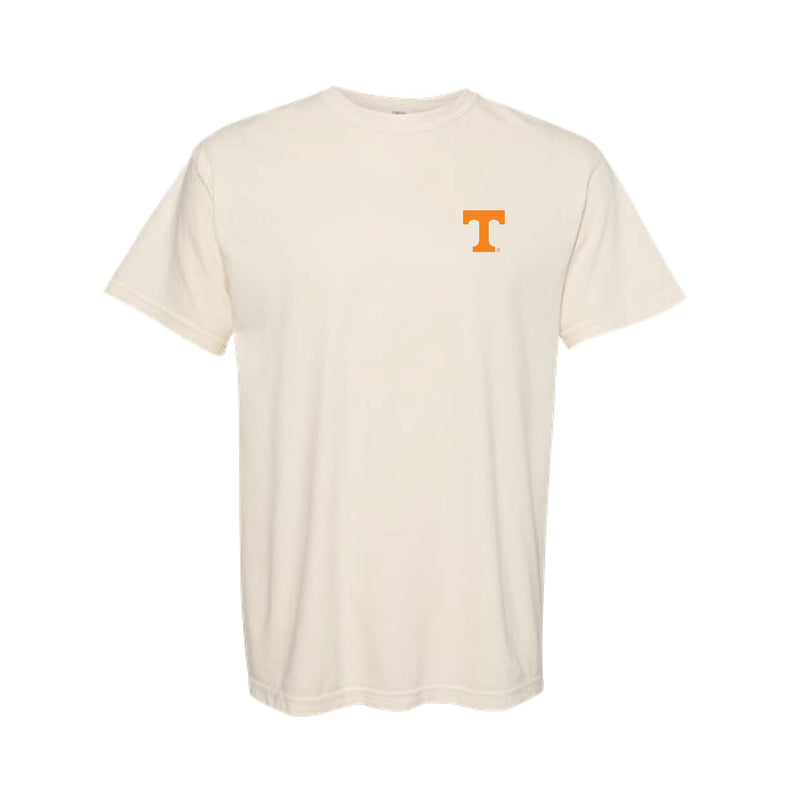 The Go Big Orange Patch | Ivory Tee