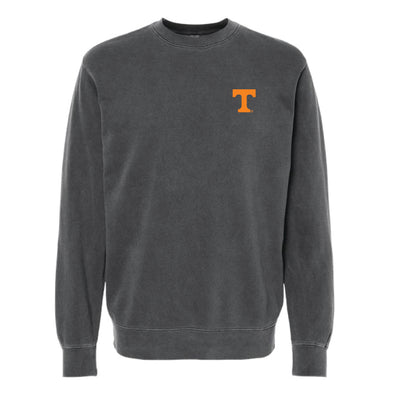 The Go Big Orange Patch | Pigment Black Sweatshirt
