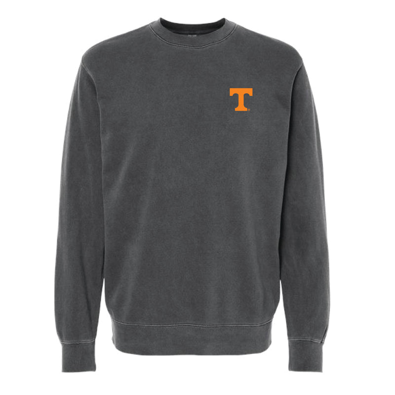 The Go Big Orange Patch | Pigment Black Sweatshirt