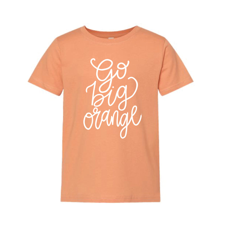 The Go Big Orange Script | Toddler Sunset Tee