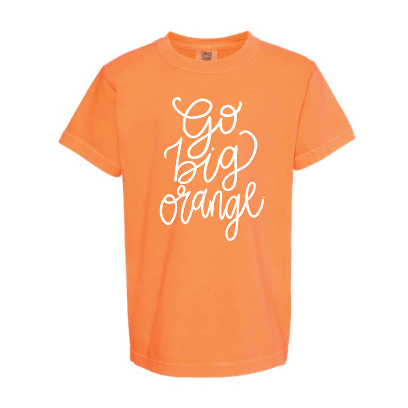 The Go Big Orange Script | Youth Melon Tee