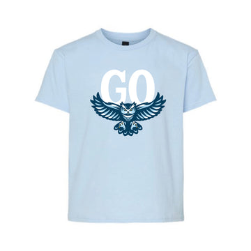 The Go Eagles | Youth Light Blue Tee