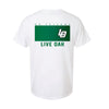 The Go Falcons | White Adult Tee