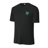 The Go Falcons | Adult Black Performance Tee