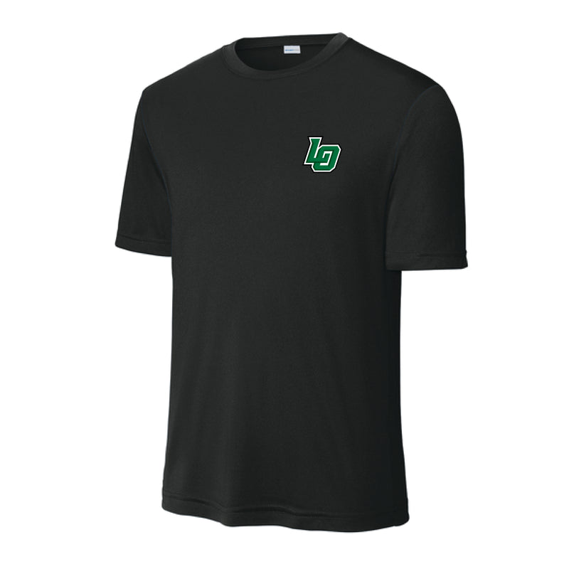 The Go Falcons | Adult Black Performance Tee