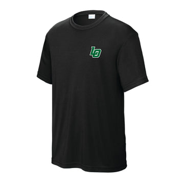 The Go Falcons | Youth Black Performance Tee