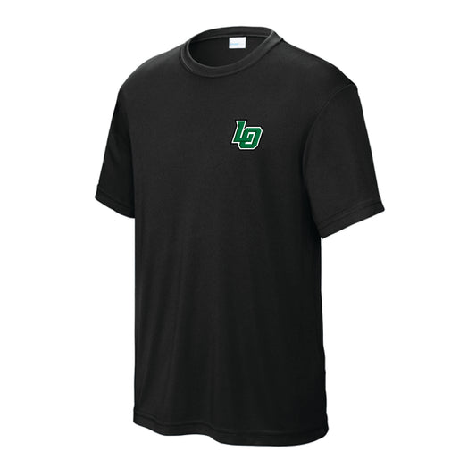 The Go Falcons | Youth Black Performance Tee