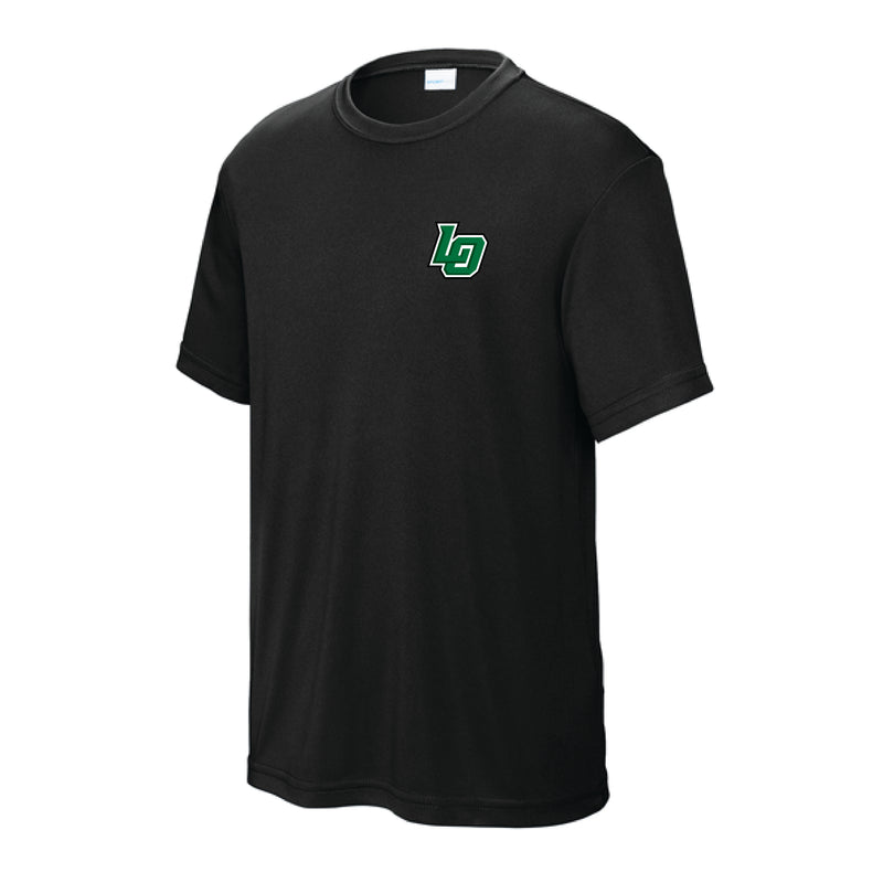 The Go Falcons | Youth Black Performance Tee