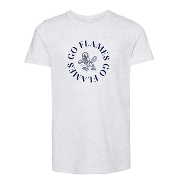 The Go Flames Curve | Youth Ash Tee