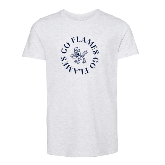 The Go Flames Curve | Youth Ash Tee