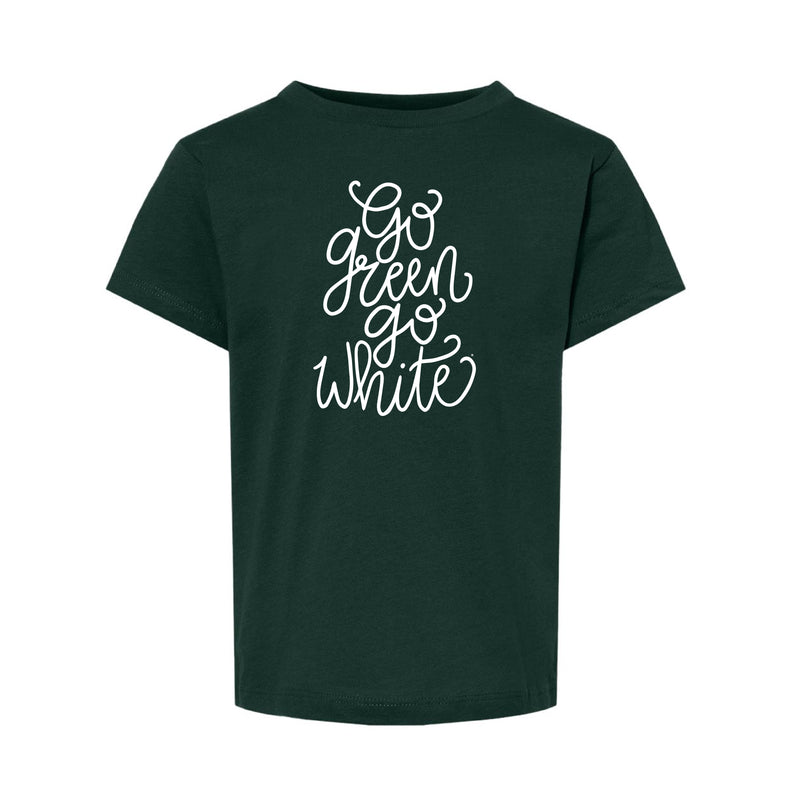 The Go Green, Go White Script | Toddler Forest Tee