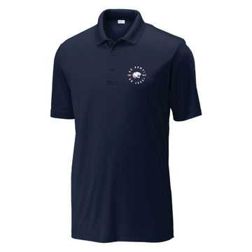 The Go Jags! | Adult Embroidered True Navy Polo